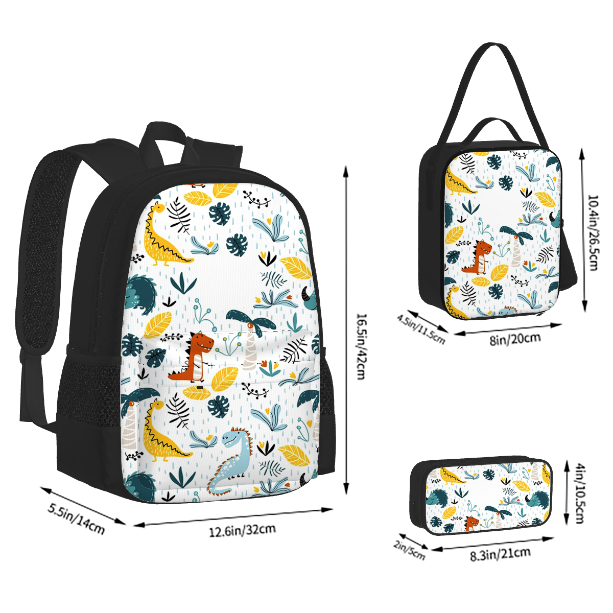 Laundry Customize Events Print on Demand Backpacks Personalized Design Lunch Bags