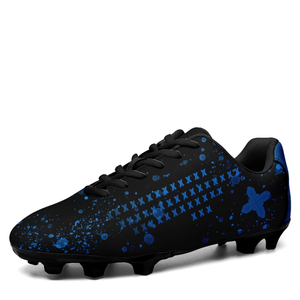 Custom Uruguay Team Firm Ground Soccer Cleats Print On Demand Football Shoes