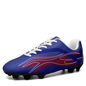 Custom Japan Team Firm Ground Soccer Cleats Print On Demand Football Shoes