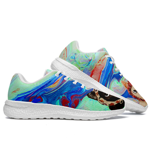 Cute Cat Athletic Walking Casual Shoes for Women