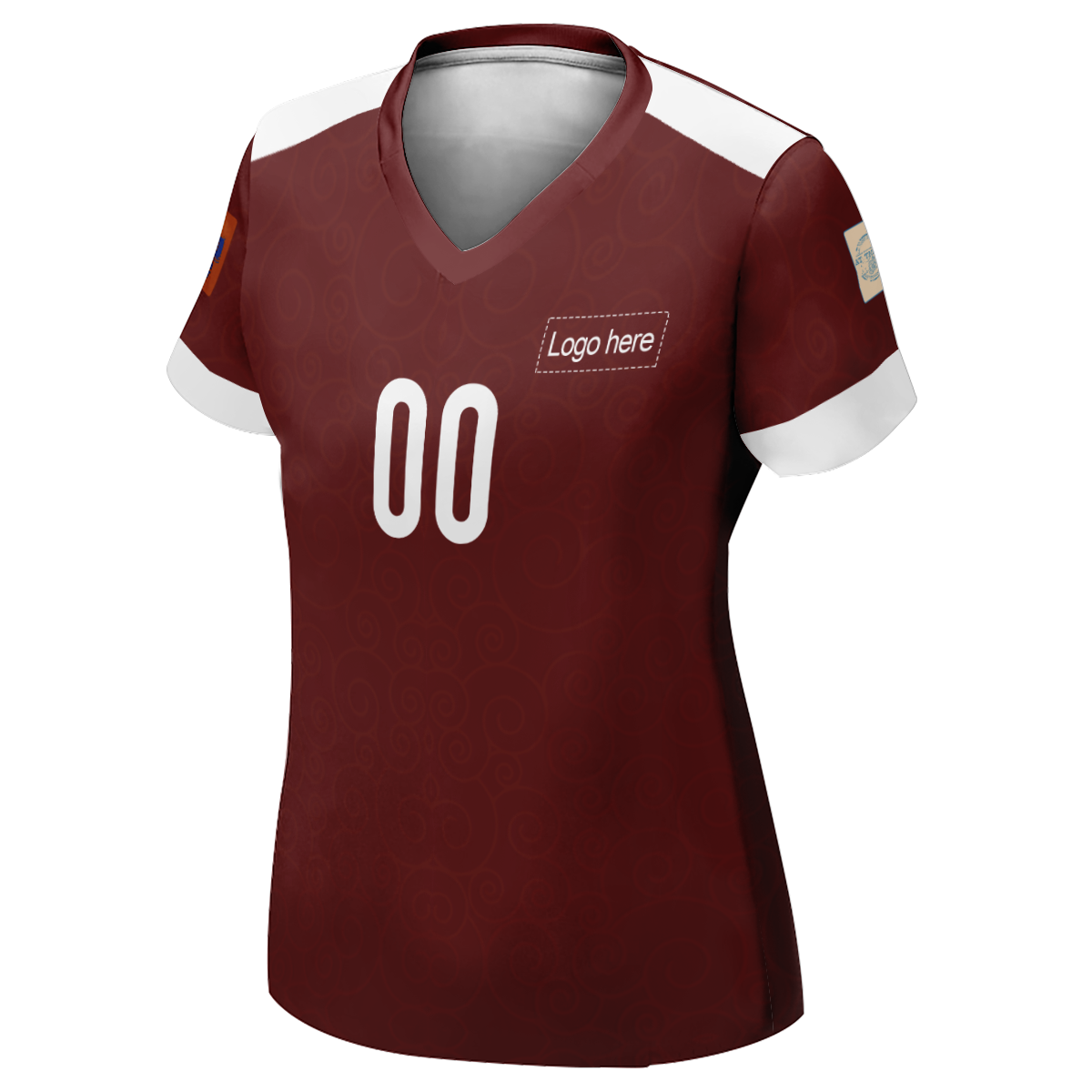 Women's Flannel Qatar World Cup Custom Soccer Jersey With Picture