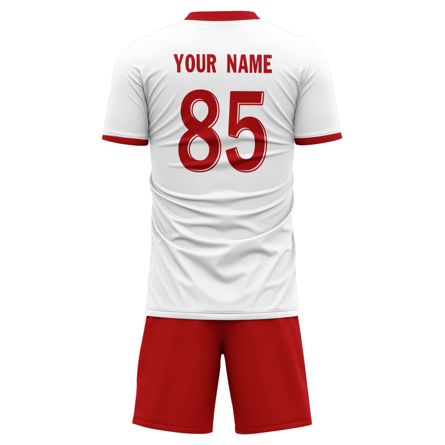 Custom Poland Team Football Suits Personalized Design Print on Demand Soccer Jerseys