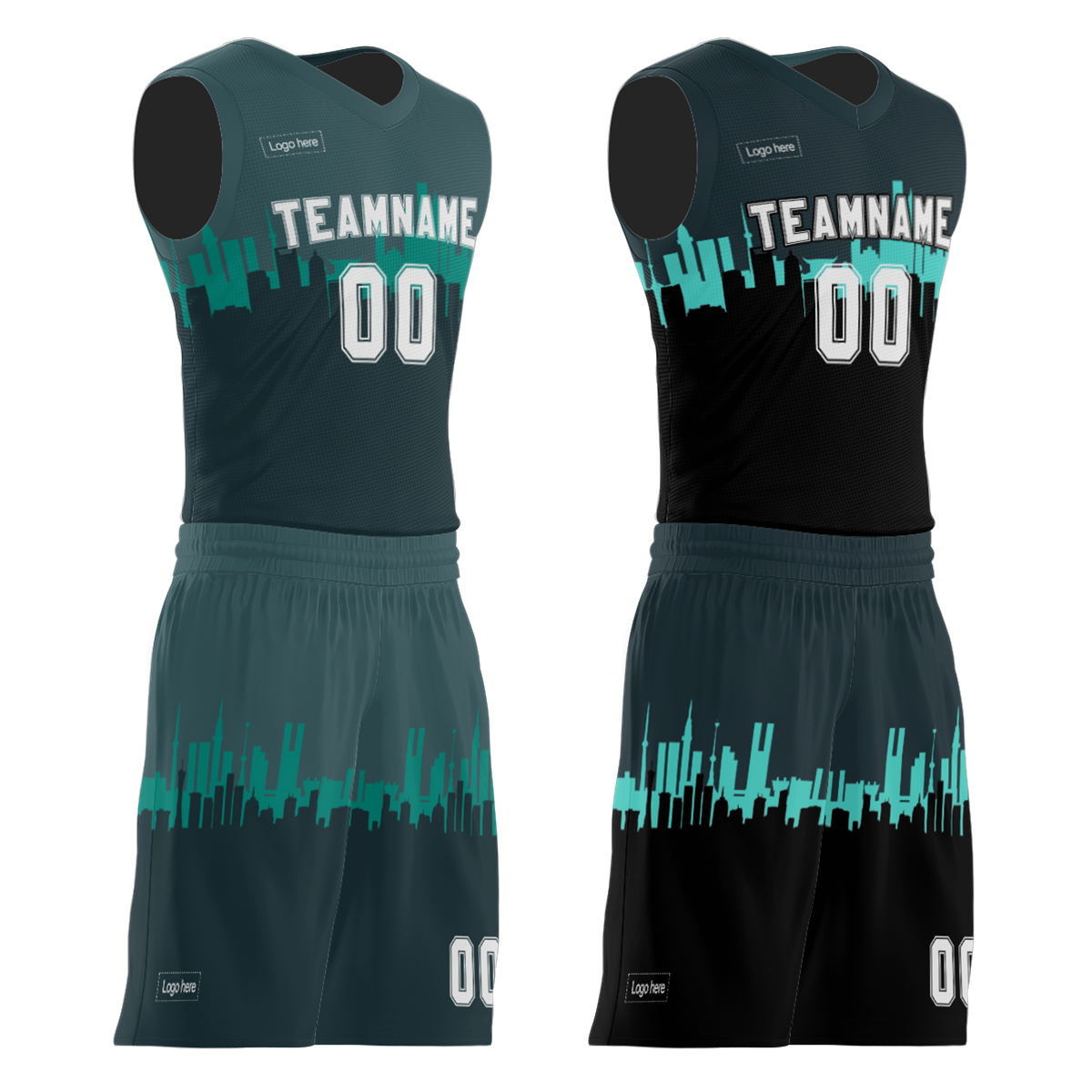 Custom Logo Design Sports Training Jersey Sets Polyester Wholesale Blank OEM College Basketball Jerseys For Men Athlete