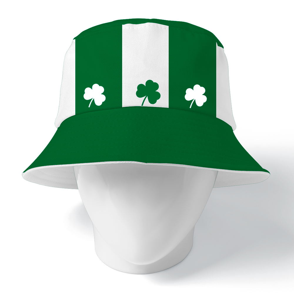 Custom Double Layer Print on Demand ST Patrick's Bucket Hats