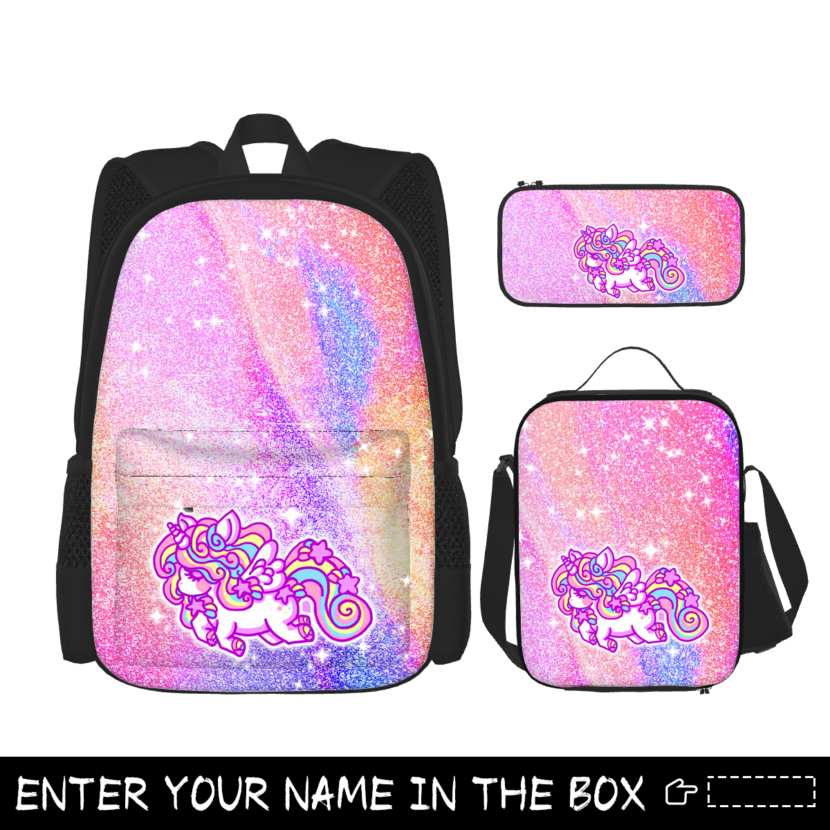 Travel Drop Shipping Events Packbacks Personalized Design Print on Demand Lunch Bags