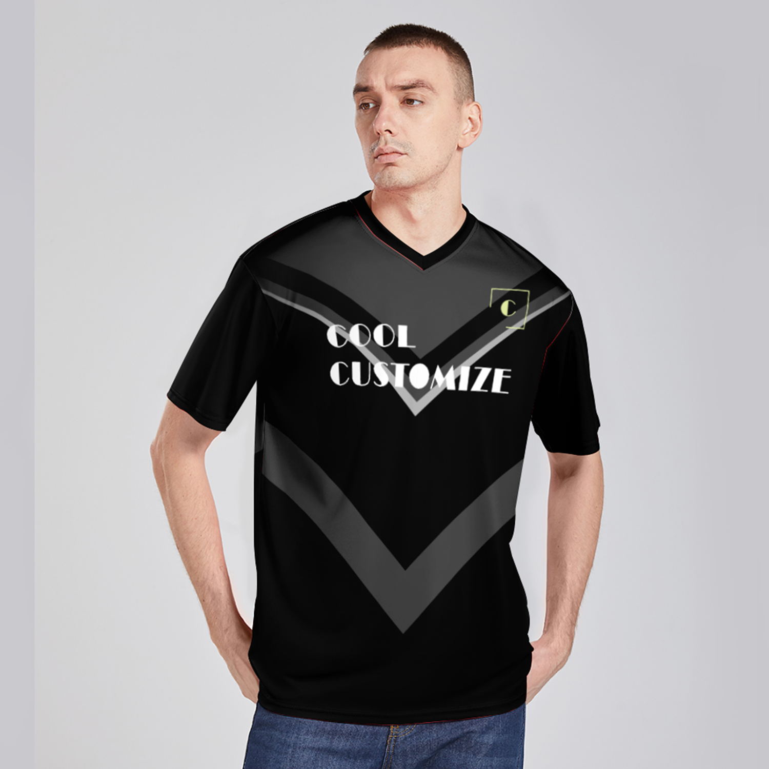 Factory Wholesale Customized OEM Full Printing Athletic Short Sleeve T-shirt Unisex