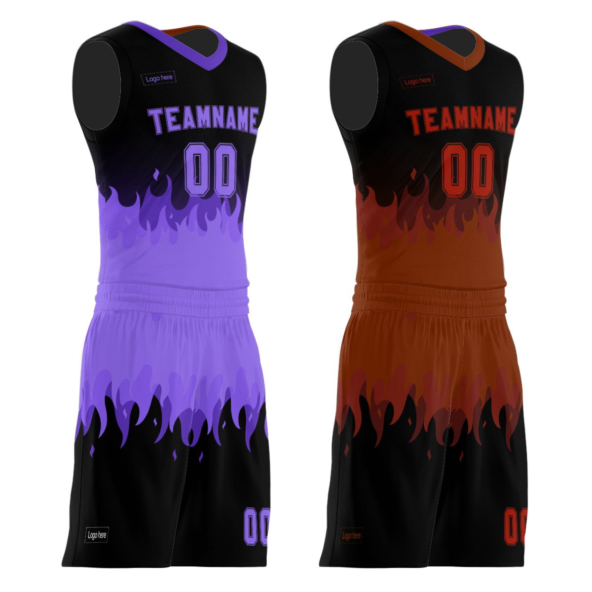 Wholesale Custom Sublimation Printing Short Sleeve Sportswear Competitive Reversible Basketball Jersey