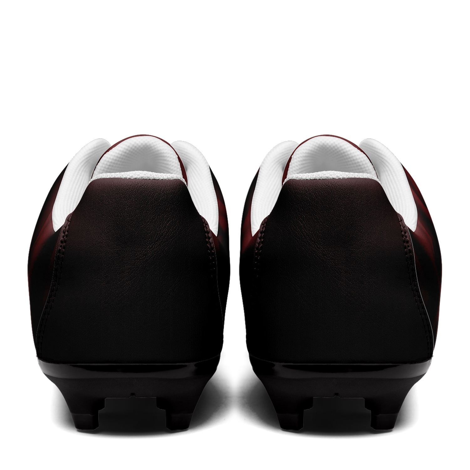 Custom Qatar Team Firm Ground Football Cleats Print On Demand Football Shoes