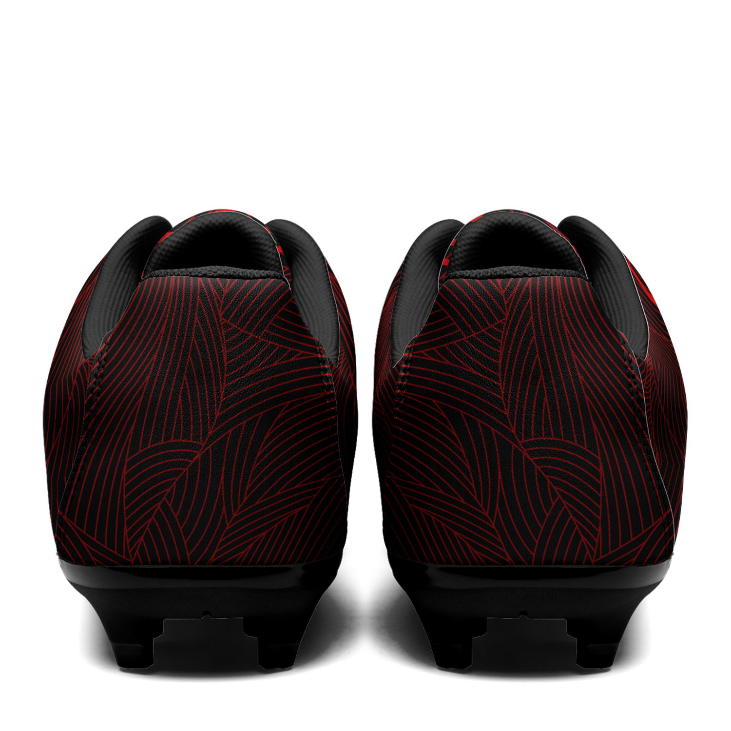 Custom Morocco Team Firm Ground Soccer Cleats Print On Demand Football Shoes