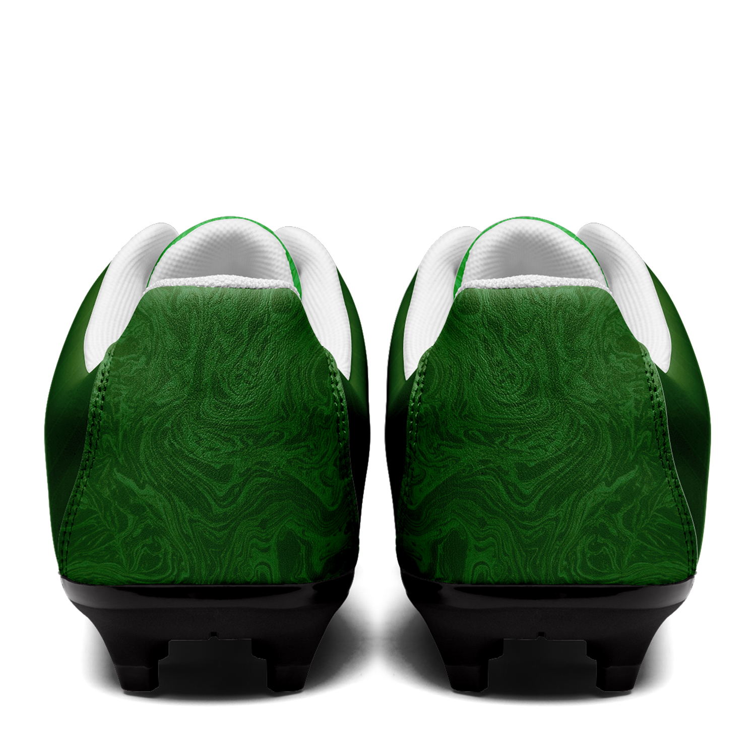 Custom Algeria Team Firm Ground Soccer Cleats Print On Demand Football Shoes