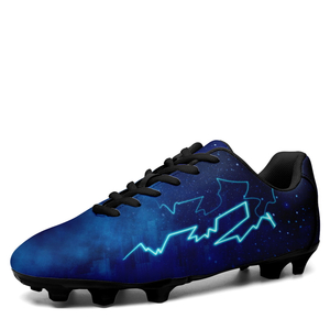 Custom Russia Team Firm Ground Soccer Cleats Print On Demand Football Shoes
